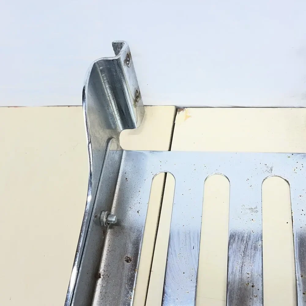 Vintage 1986 Harley-Davidson Motorcycle Chrome Luggage Platform Rack